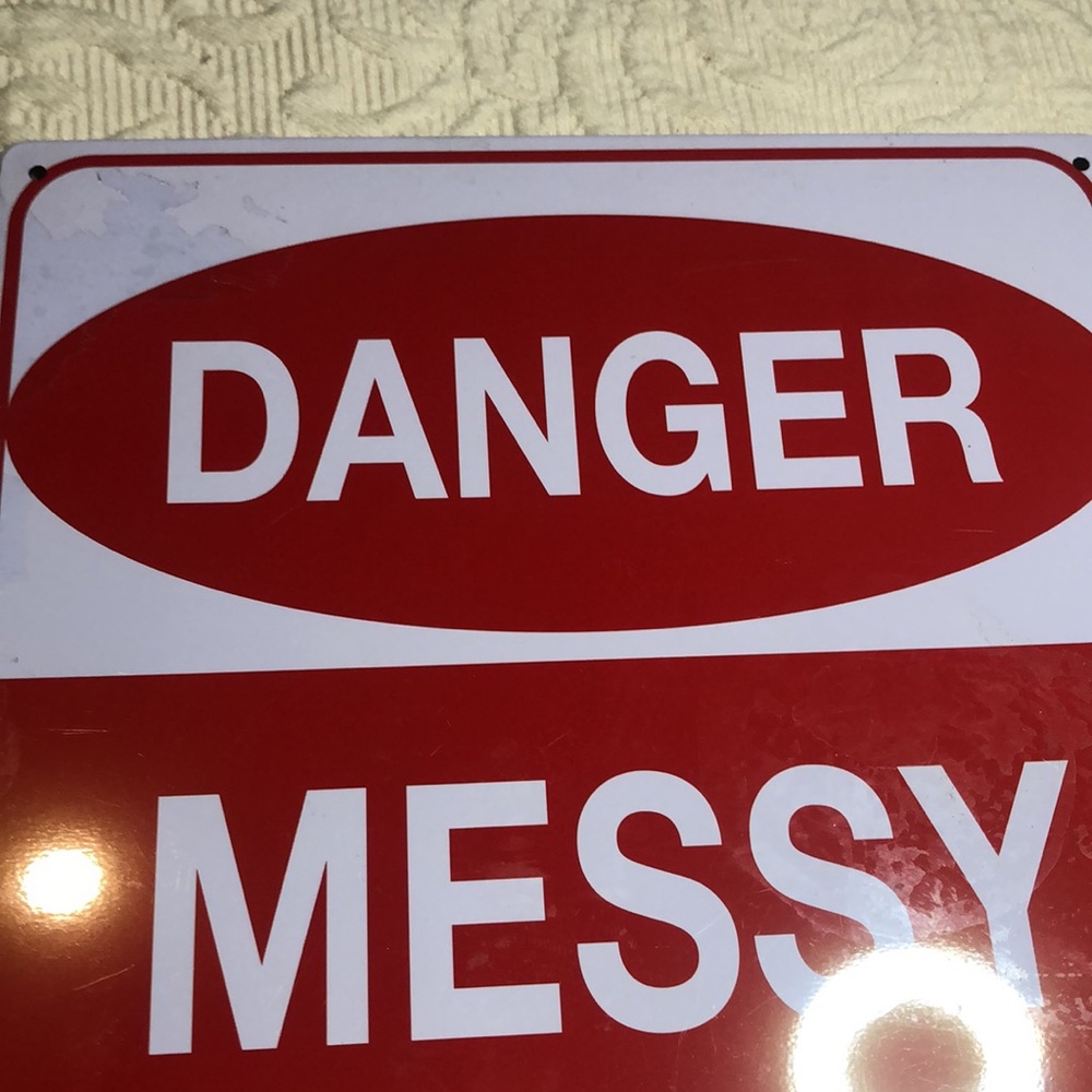 Red Danger Sign - Picture 3 of 7